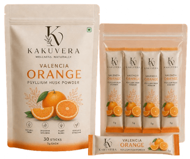 Valencia Orange Flavoured Psyllium Husk